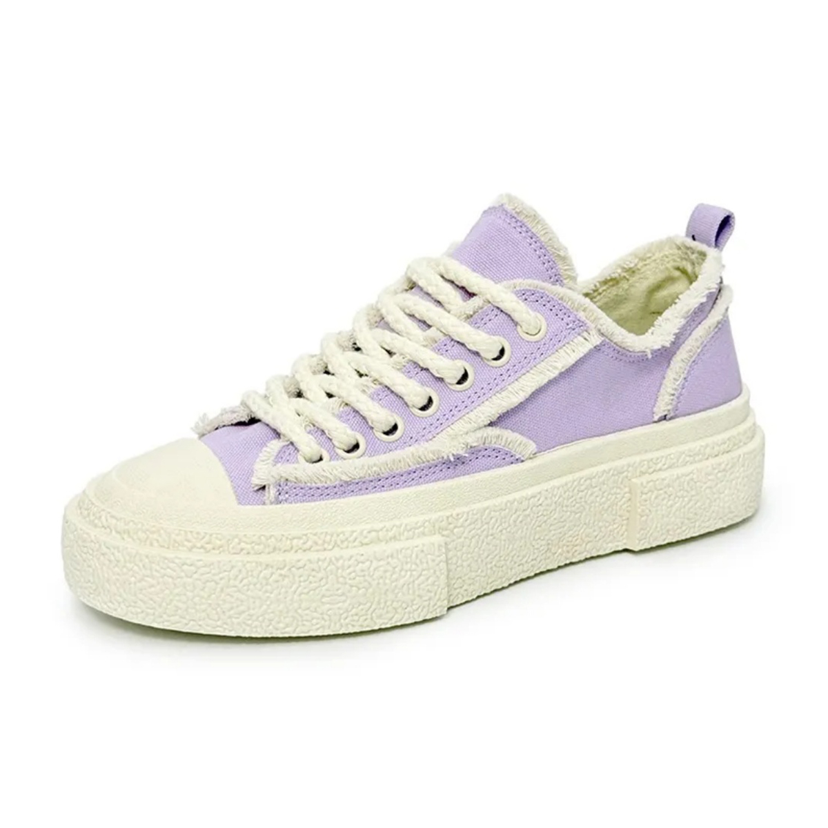 

Happy Fish Износостойкие низкие кеды унисекс светло-фиолетовые, цвет Light Purple