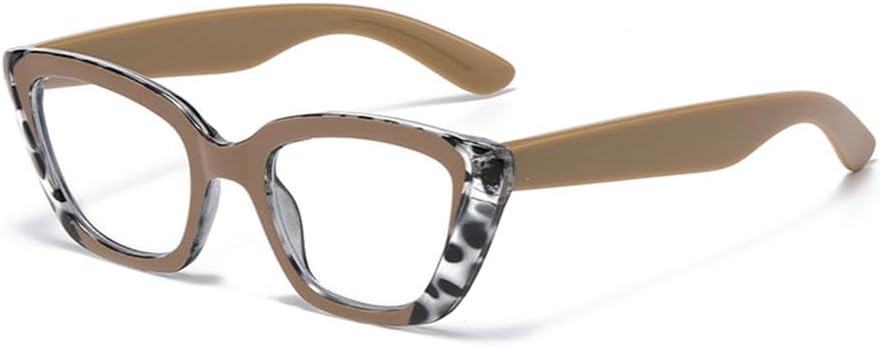 

Женские солнцезащитные очки «кошачий глаз» с леопардовым градиентом и защитой от УФ-излучения UV400 идеально подходят для занятий спортом на открытом воздухе, бега и путешествий UYPTK, C12 Khaki Clear