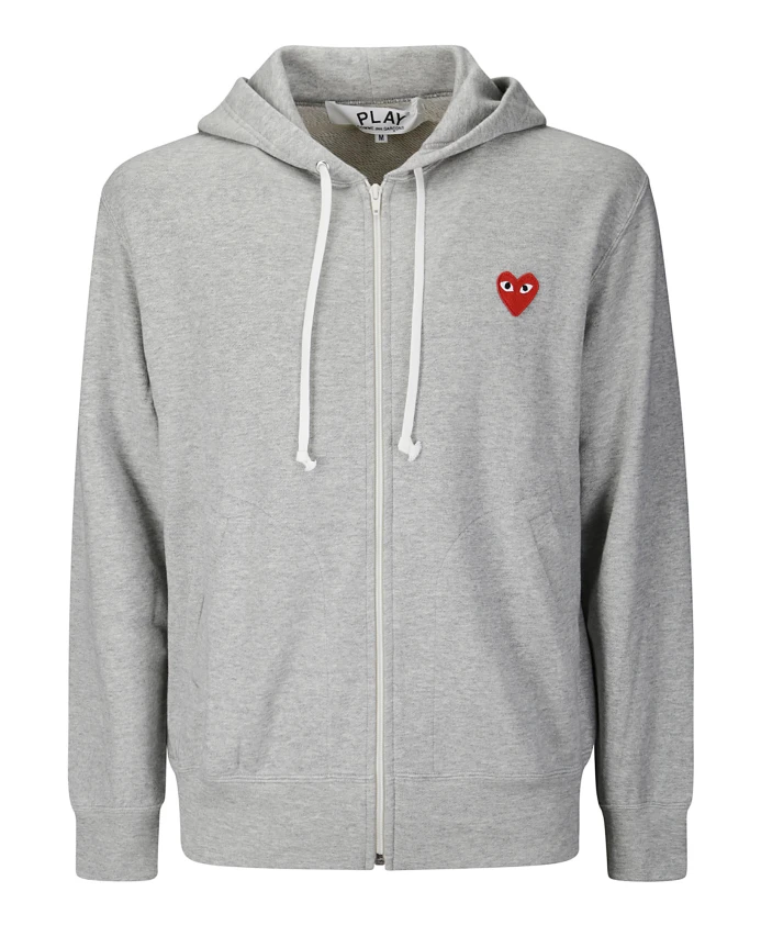 

Толстовка с эмблемой Comme Des Garçons Play, серый