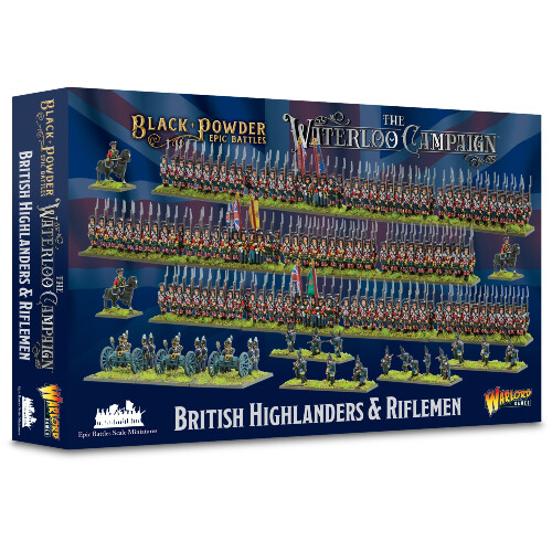 

Фигурки Black Powder Epic Battles: British Highlanders & Riflemen