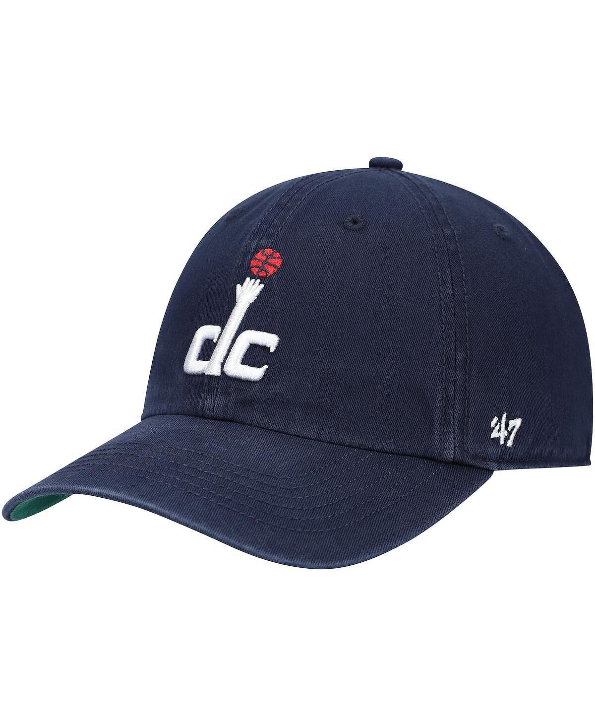 

Мужская темно-синяя приталенная шляпа Washington Wizards Team Franchise '47 Brand