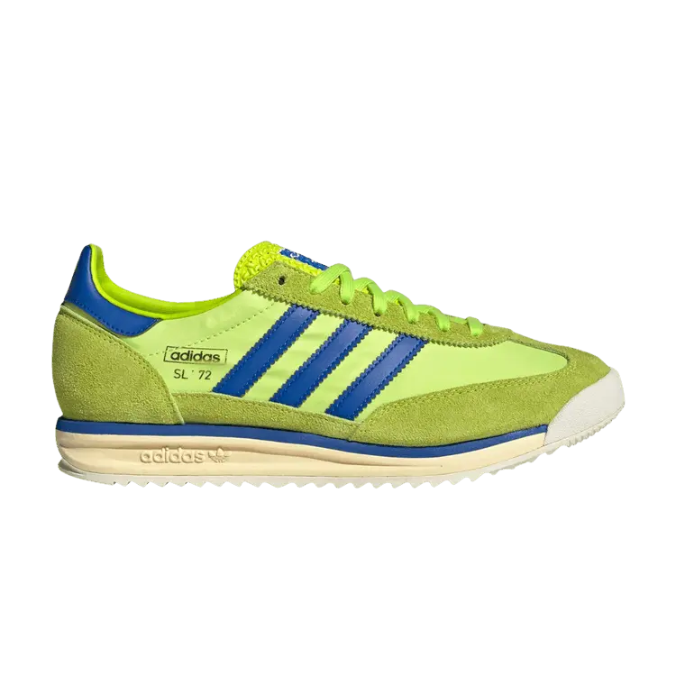 

Кроссовки Adidas SL72 RS, Solar Slime Royal Blue