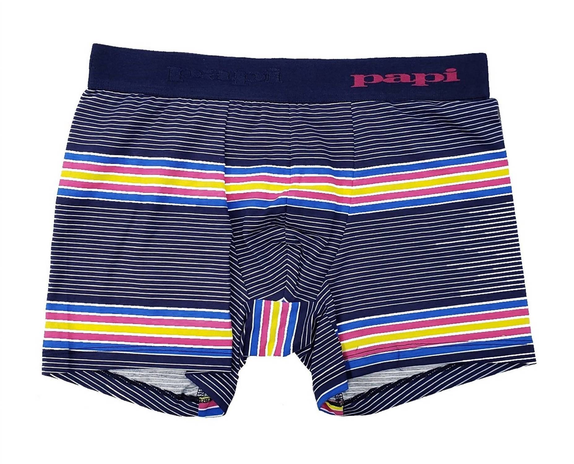 

Мужские трусы-боксеры Beachside Stripes в цвете Very Berry Papi