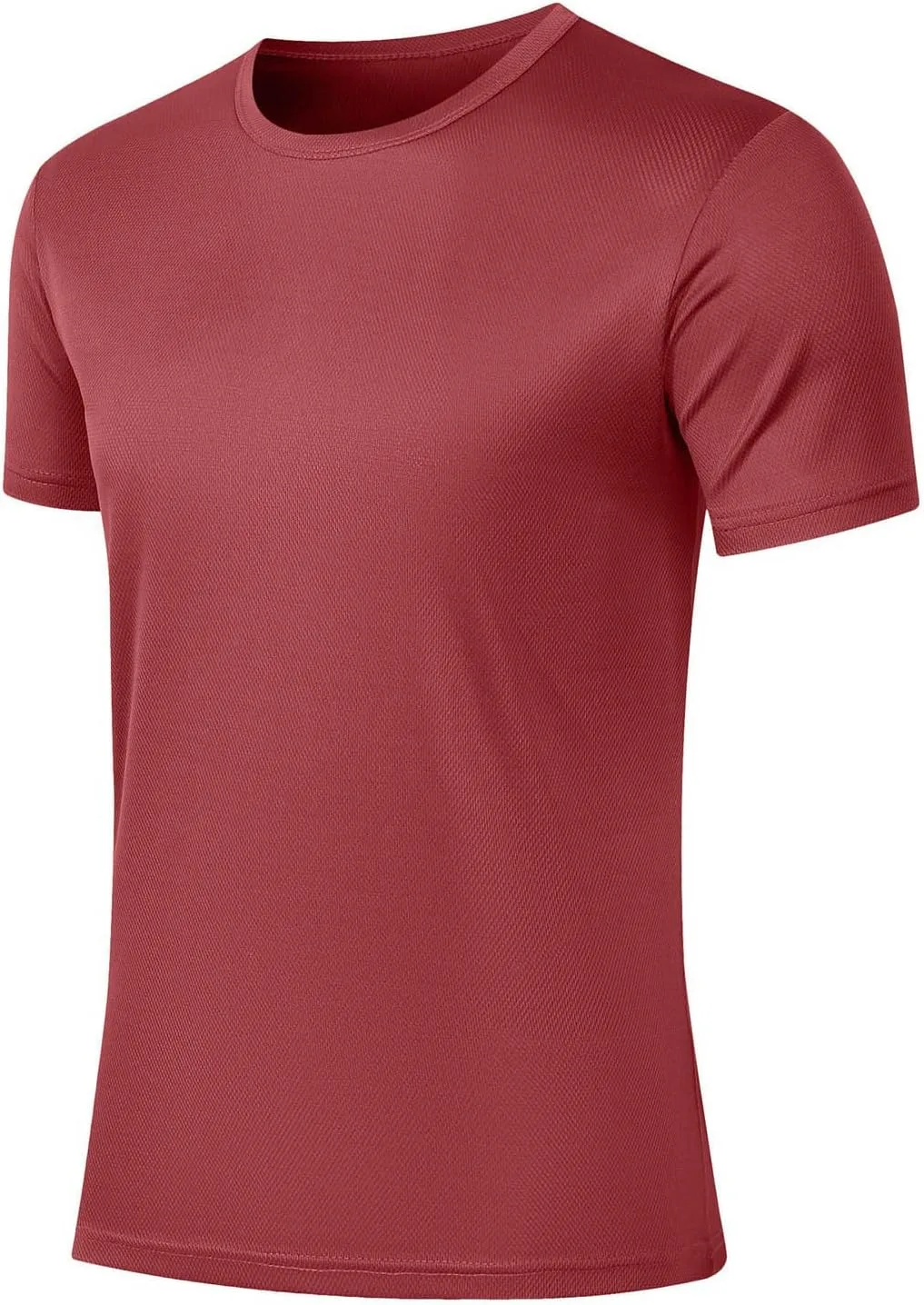 

Мужская футболка с коротким рукавом Slim Fit, легкая и быстросохнущая