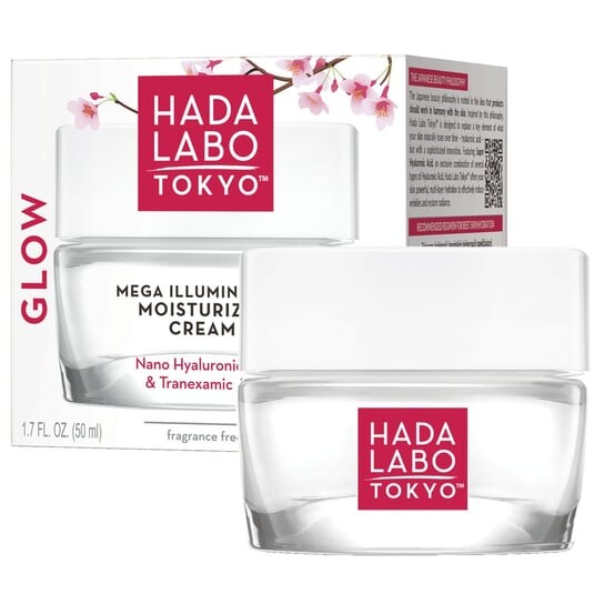 

Осветляющий увлажняющий крем для лица для дня и ночи, 50 мл Hada Labo Tokyo, Glow Skin