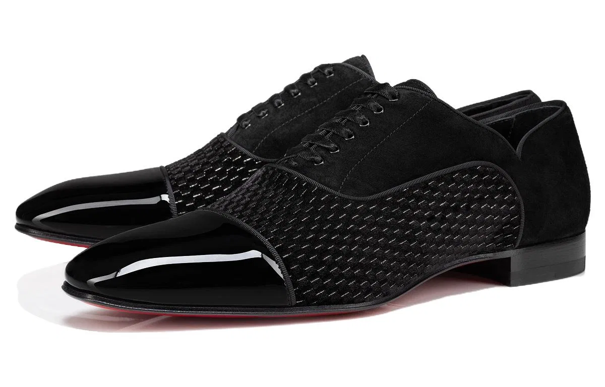 Туфли лакированные черные Christian Louboutin — фото 3