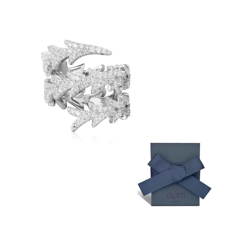 

Apm Monaco Кольцо из стерлингового серебра 925 пробы, женские, черные