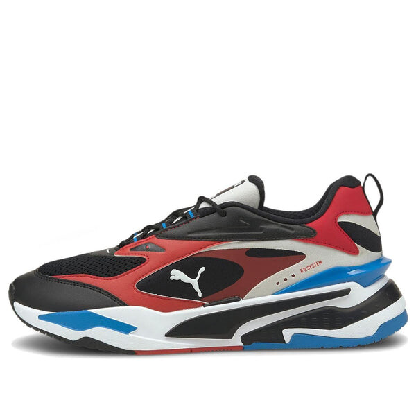 

Кроссовки rs-fast 'black urban red' Puma, черный
