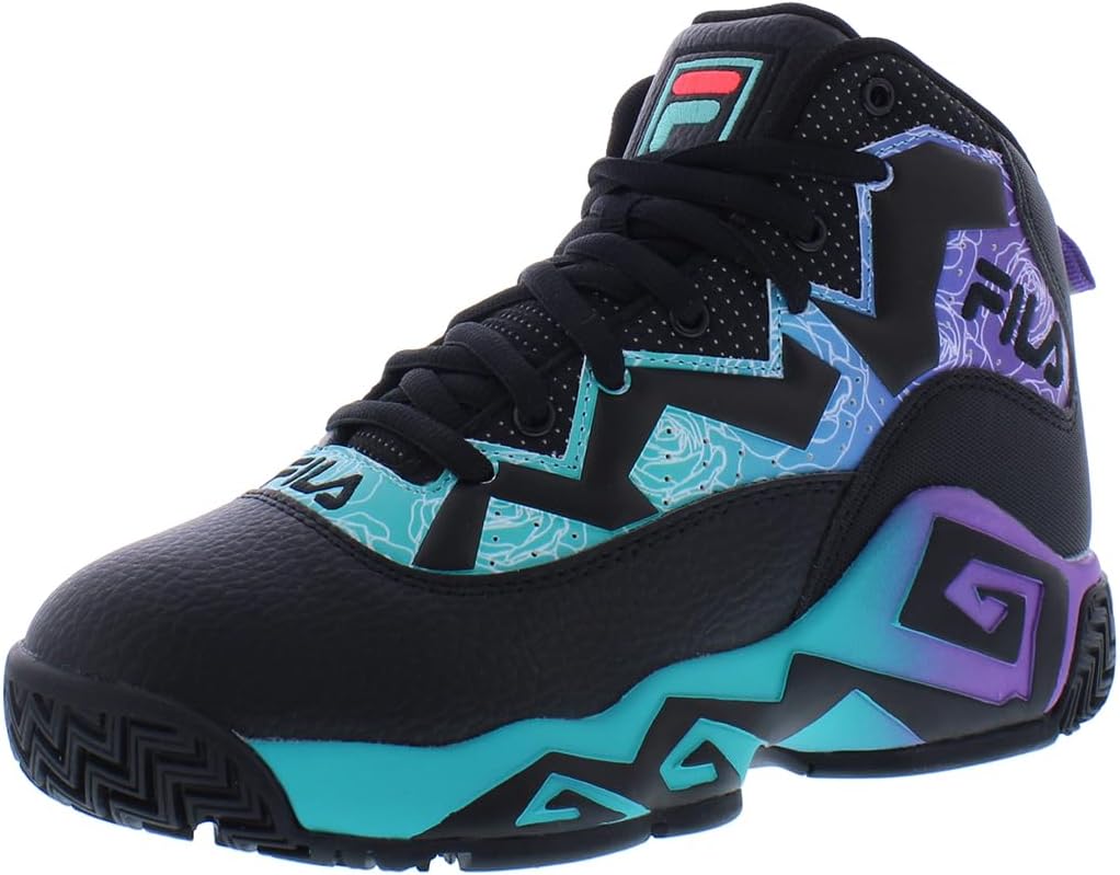 

Кроссовки Fila Unisex-Child Kid's Fila Mb, черный/бирюзовый