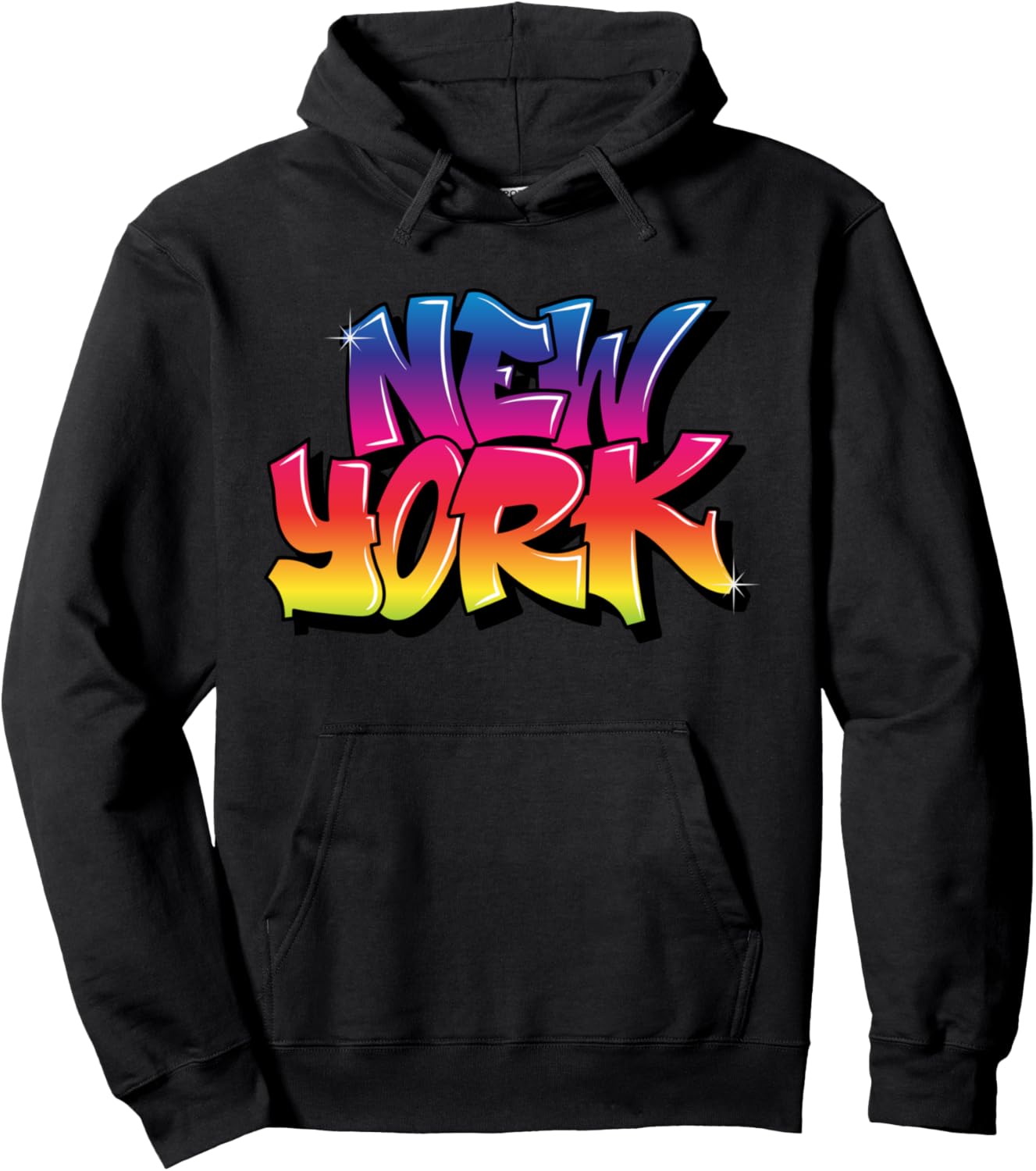 

Худи Graffiti New York Urban Streetwear, черный