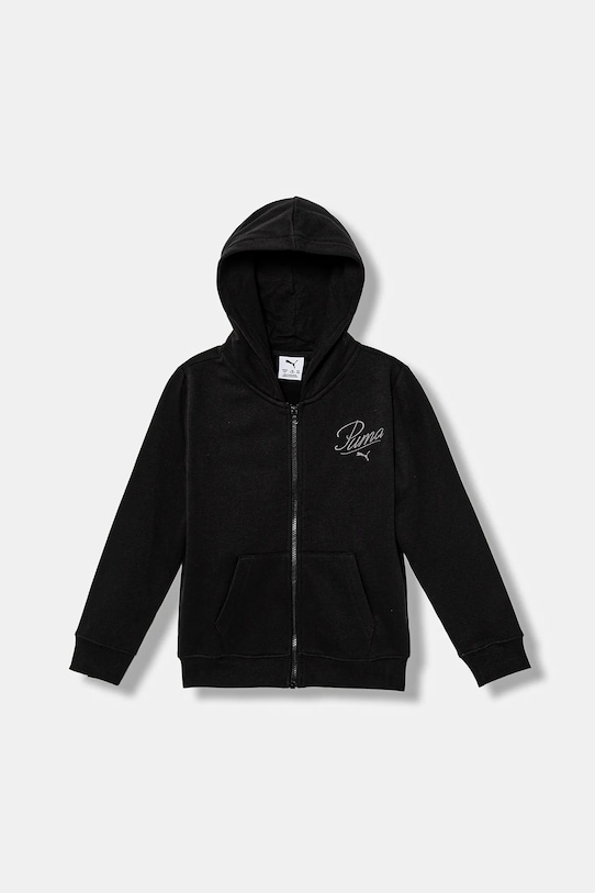 

Детская толстовка ESS SCRIPT с молнией и капюшоном FL G Puma, черный