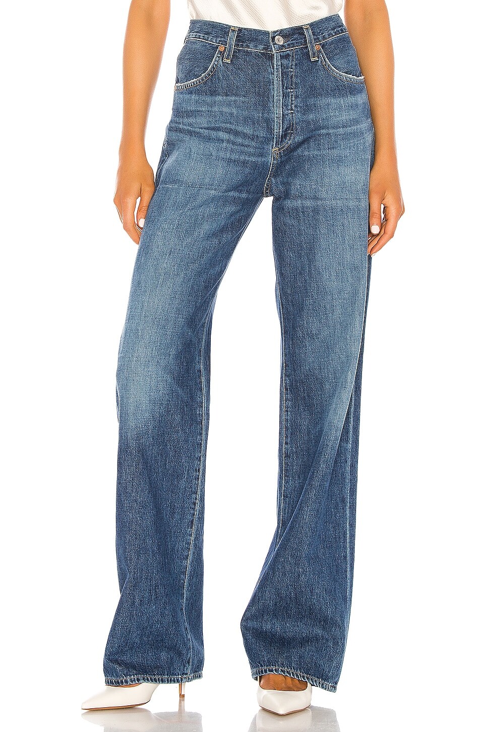 

Брюки Citizens of Humanity Annina Trouser, цвет Blue Rose