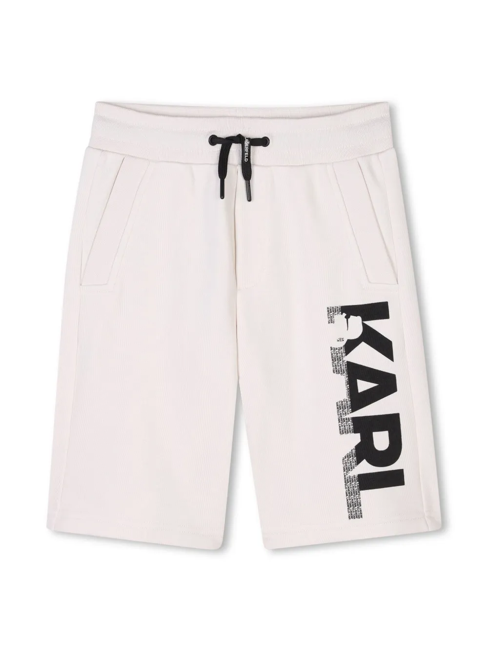 

Спортивные шорты с логотипом KARL LAGERFELD KIDS, белый