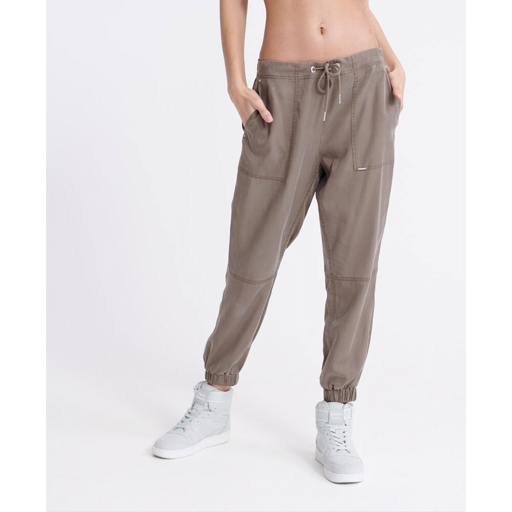

Джоггеры Superdry Sonoran Tencel, серый
