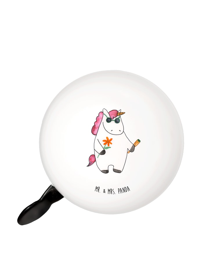 

Mr. & Mrs. Panda Велосипедный звонок "Единорог Вудсток" без слогана, белого цвета
