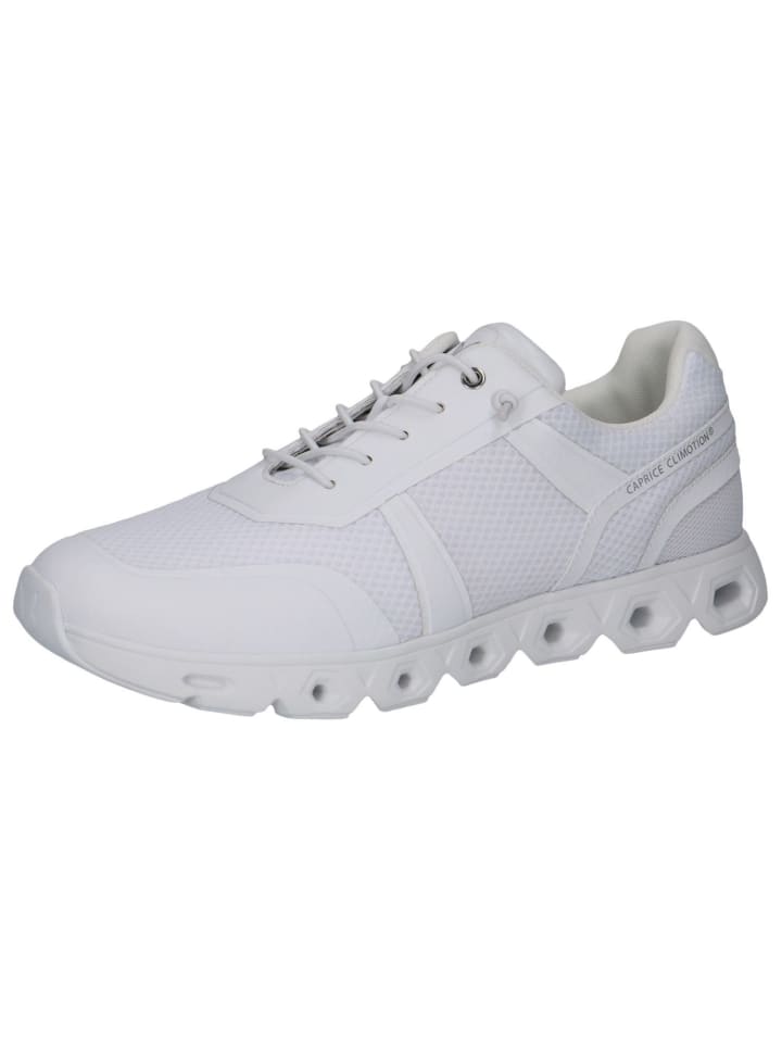 

Кроссовки на шнуровке Caprice, цвет white comb