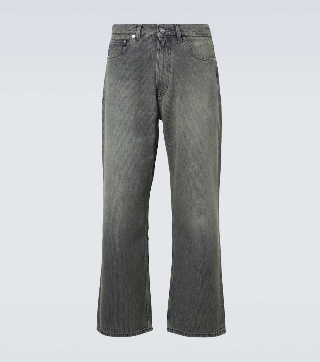 

Прямые джинсы Third Cut с потертостями Our Legacy, Ash Dust Chain Twill