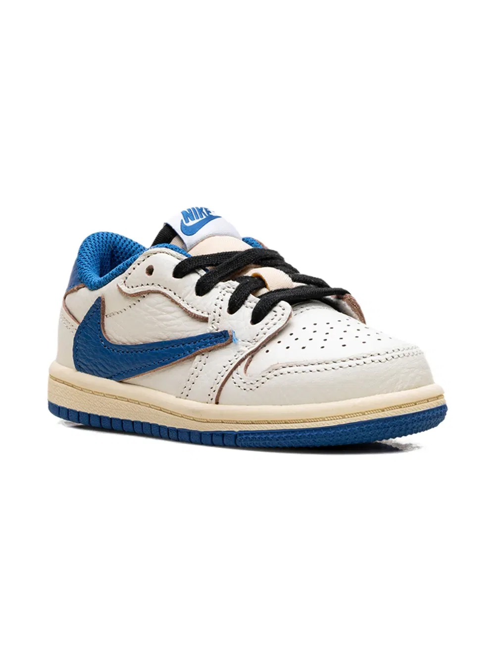 Кроссовки Air Jordan 1 Low x Travis Scott x Fragment Design Jordan Kids, нейтральный