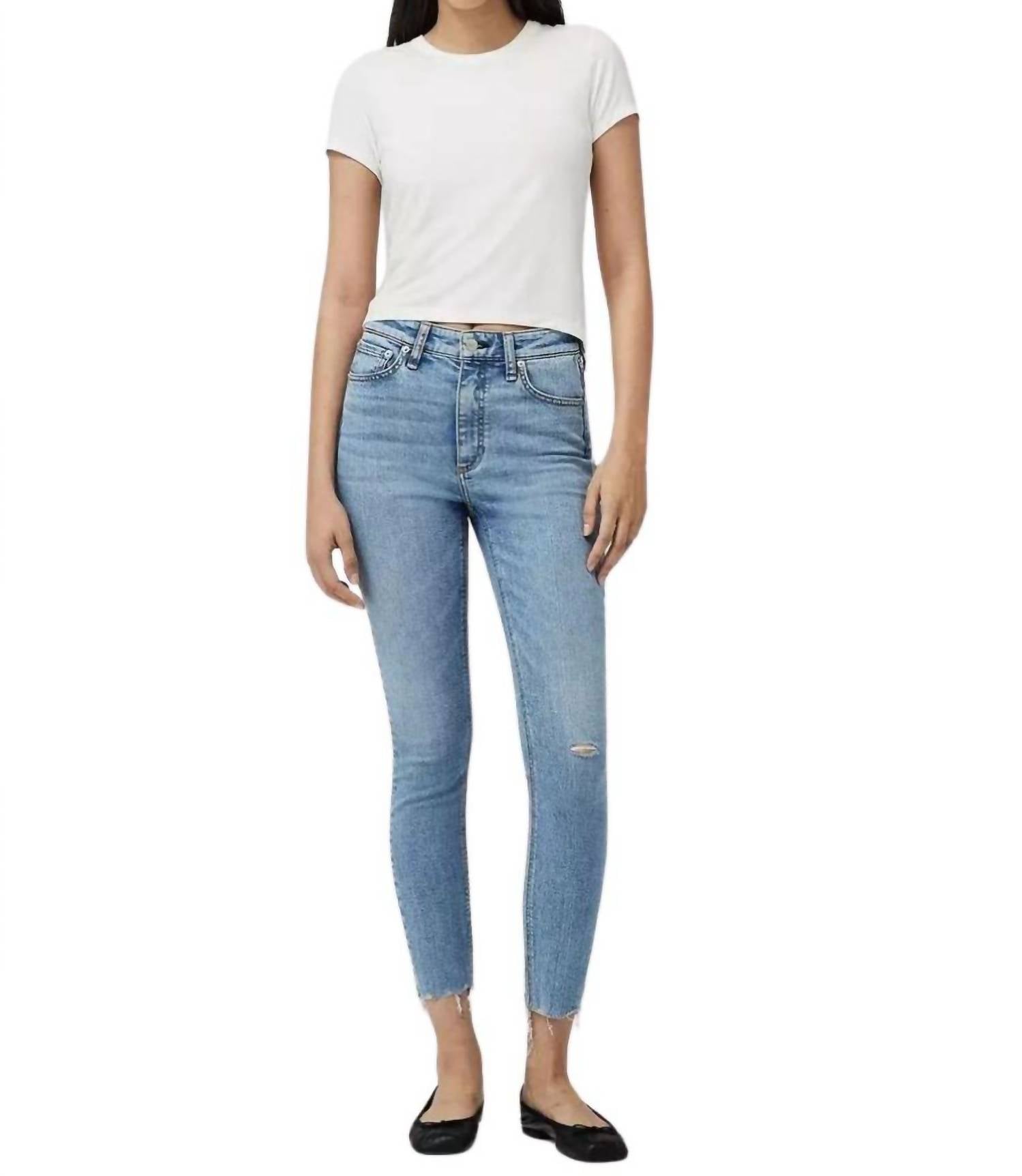 

Джинсы скинни Nina с завышенной талией Melanie Rag & bone, Melanie