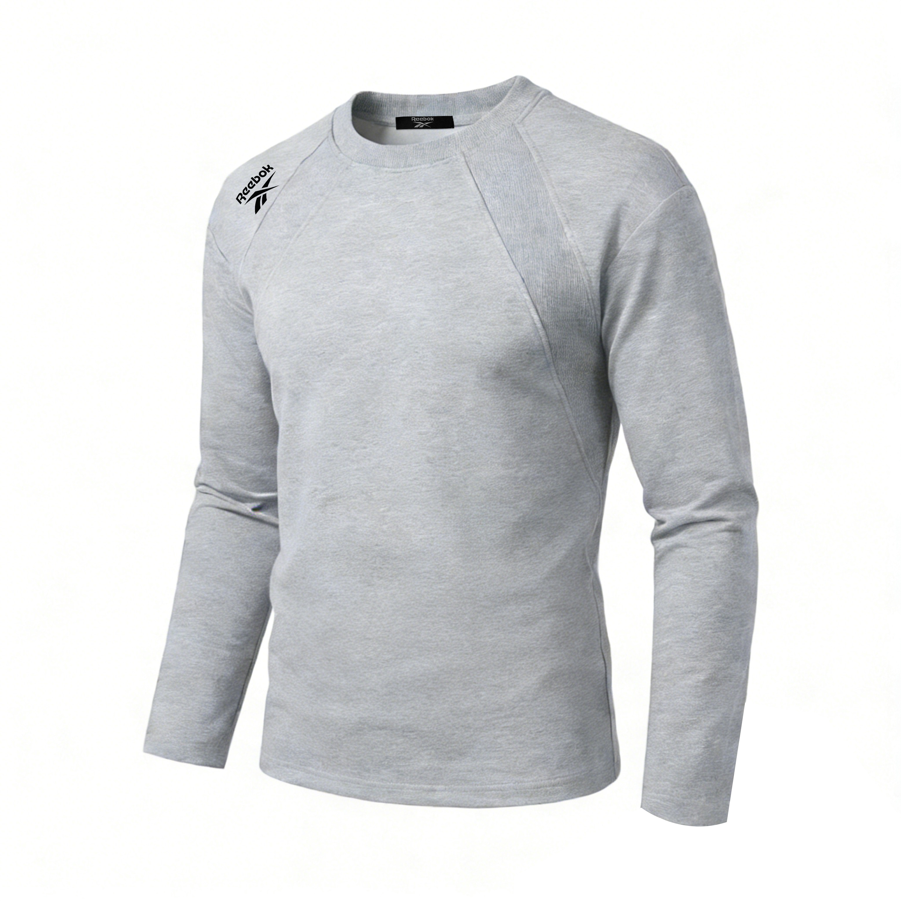 

Толстовка Unisex Hooded Moderate Heavyweight Reebok, heather серый