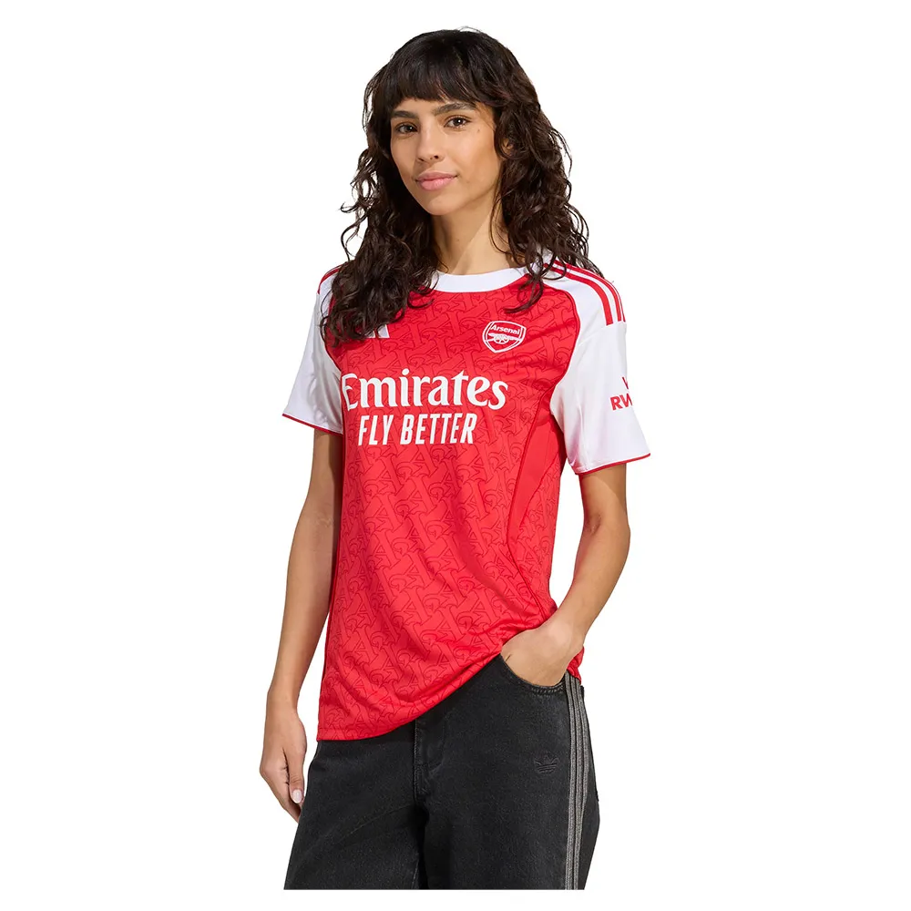 

Футболка с коротким рукавом adidas Arsenal 25/26 home Woman, красный
