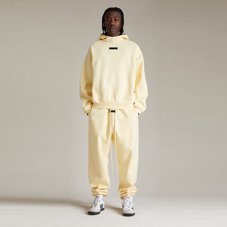 Толстовка с капюшоном Fear Of God Essentials, желтый — фото 2