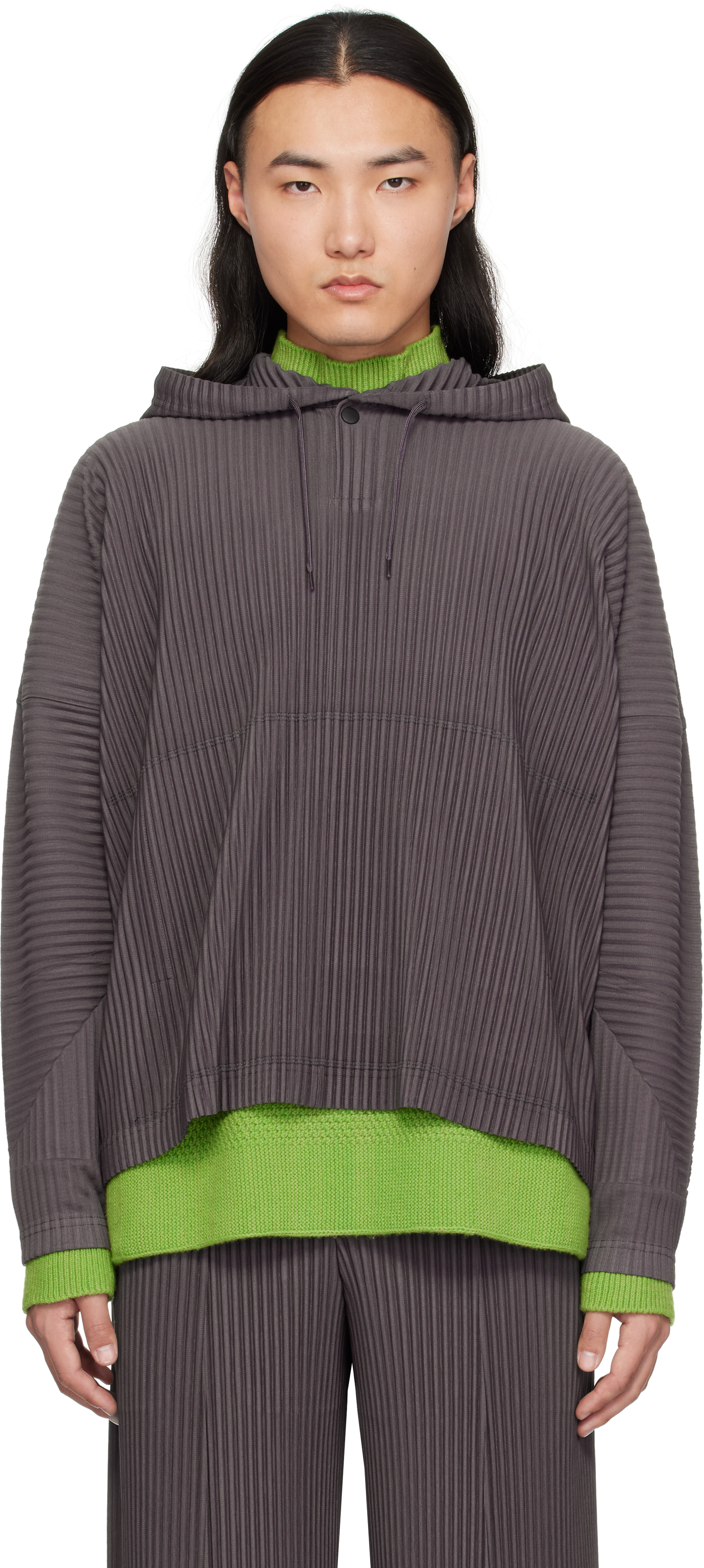 

Худи Purple Monthly Color December HOMME PLISSe ISSEY MIYAKE