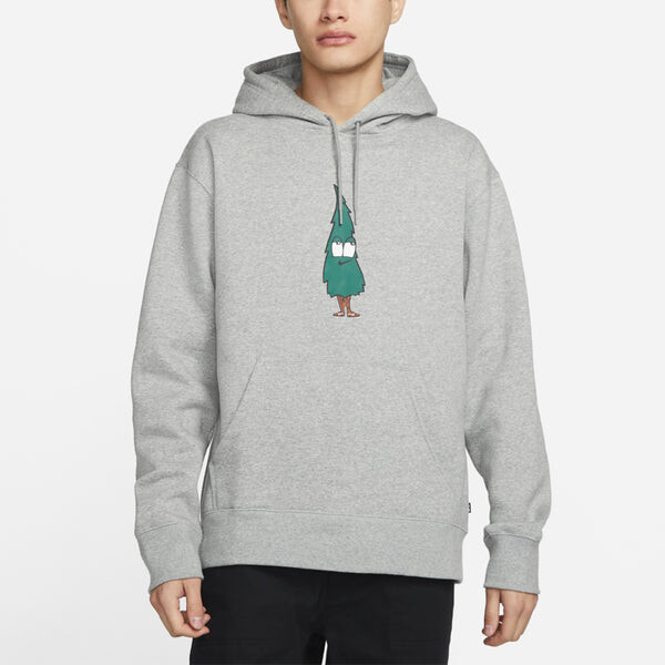 Толстовка Nike SB Skateboard Cartoon Printing Skateboard Sports Fleece Knit Gray, серый — фото 4