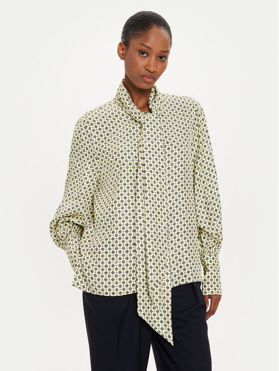 

Блузка relaxed fit WW0WW42294 Tommy Hilfiger, желтый