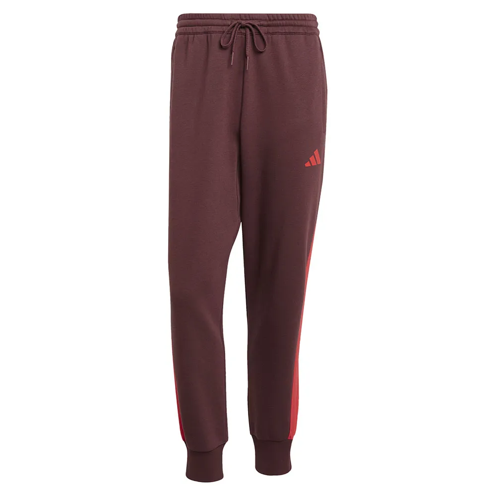 Брюки adidas Seasonal Essentials Colorblock, фиолетовый — фото 3