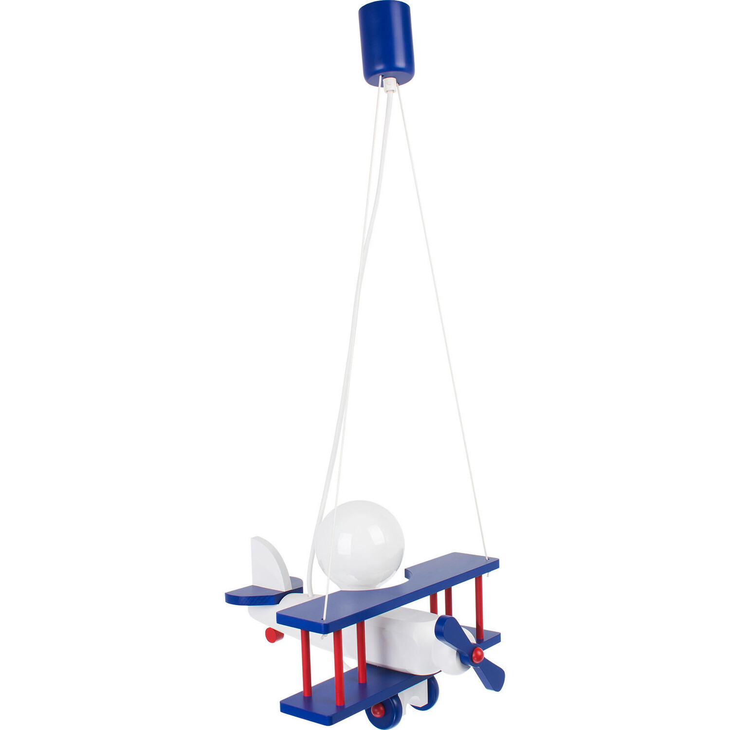 

Детский подвесной светильник 29x31x75 см, синий/красный/белый