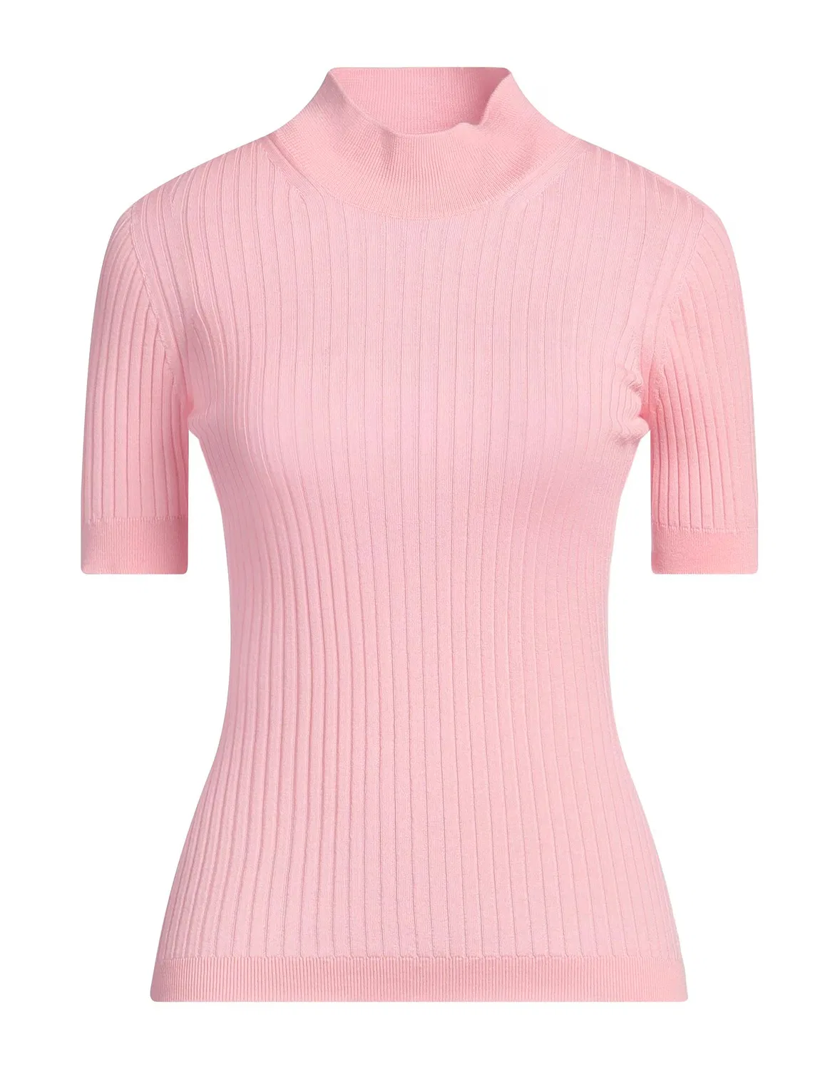Водолазка из шерсти VERSACE розовая