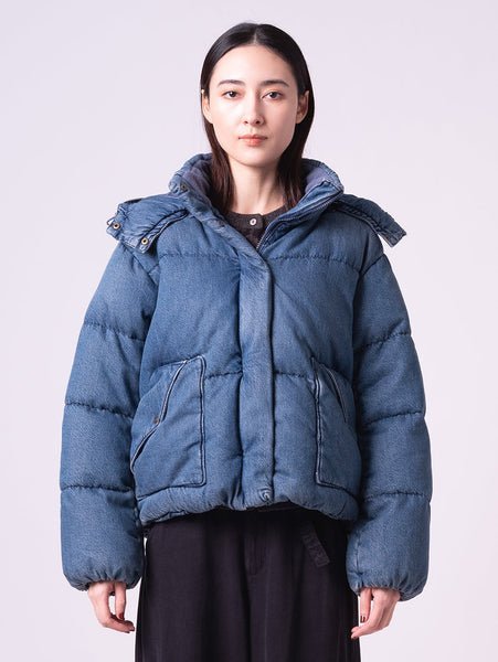 Куртка-пуховик в западном стиле Levi's, Dark Indigo - Worn In