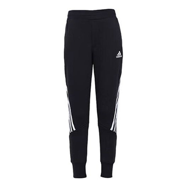 

Штаны тканые трикотажные штаны Adidas, черный