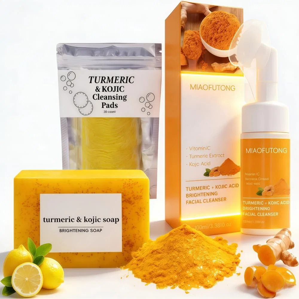 Набор для умывания Turkish Facial Wash Set, XUANOCHENG, 4 предмета