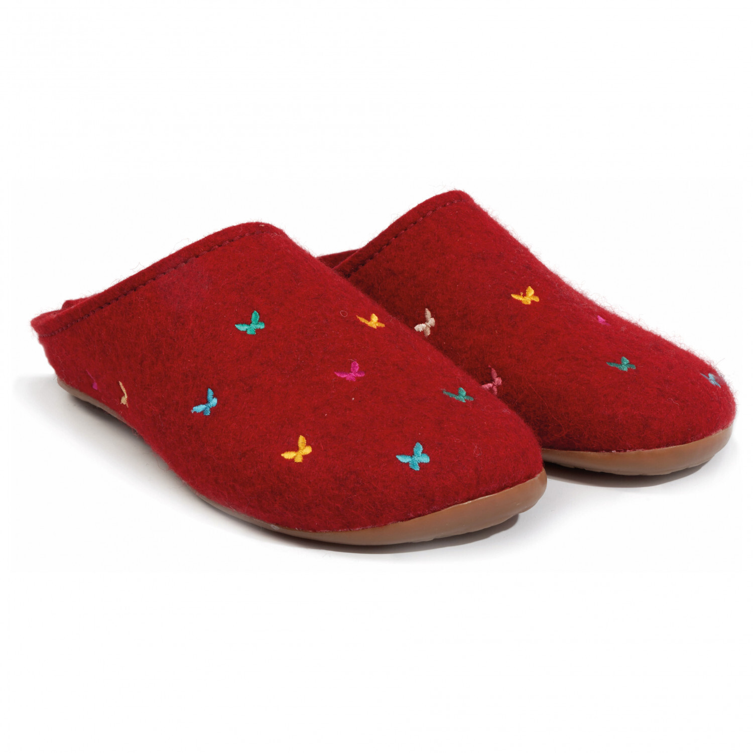 

Тапочки Haflinger Everest Farfalline, цвет Paprika