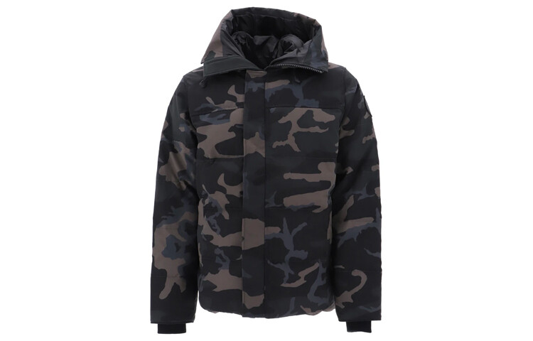 

Мужской пуховик Canada Goose, цвет black camouflage