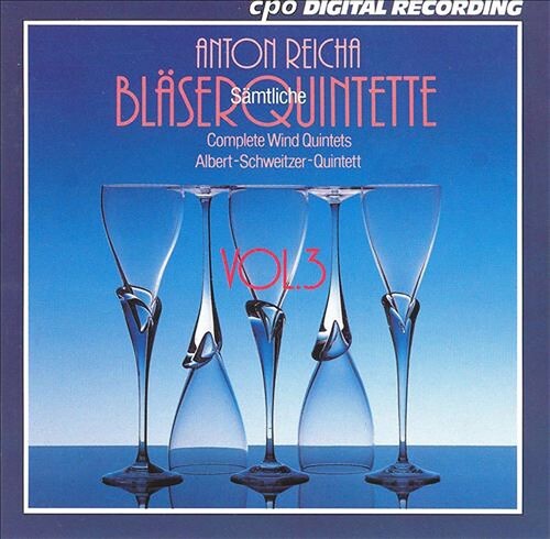 

CD диск Reicha / Albert Schweitzer Quintet: QNT Winds-Comp Vol 3