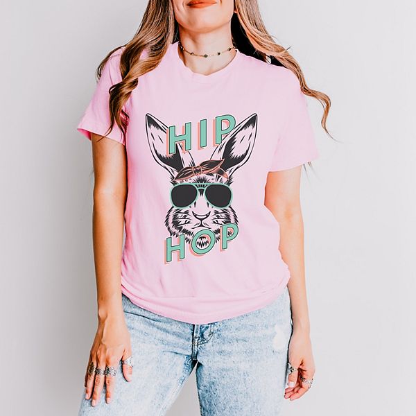 

Футболка с коротким рукавом Green hip hop bunny Simply Sage Market, Pink, Зеленый, Футболка с коротким рукавом Green hip hop bunny Simply Sage Market, Pink