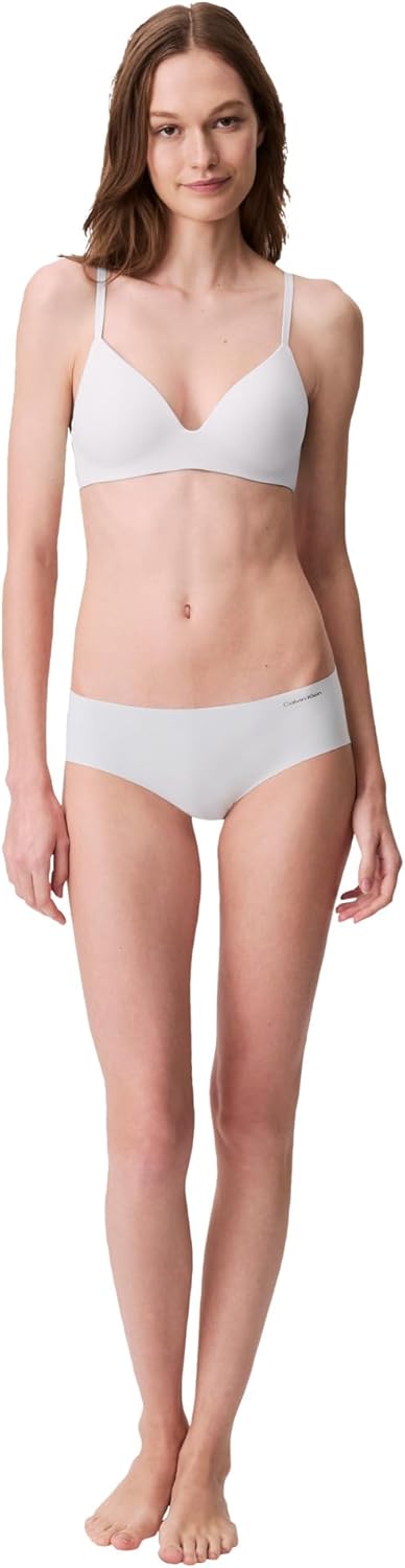 Бюстгальтер-футболка без косточек Calvin Klein Women's Perfectly Fit, White — фото 2