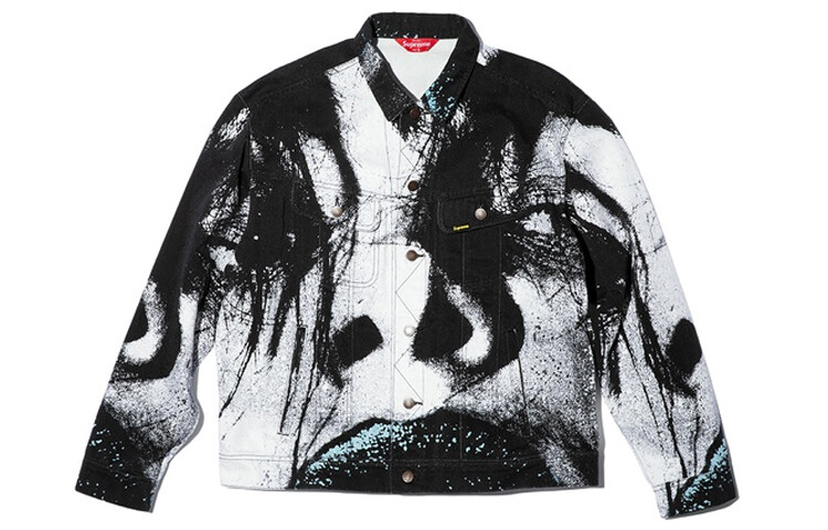

Куртка унисекс Supreme, черный/белый
