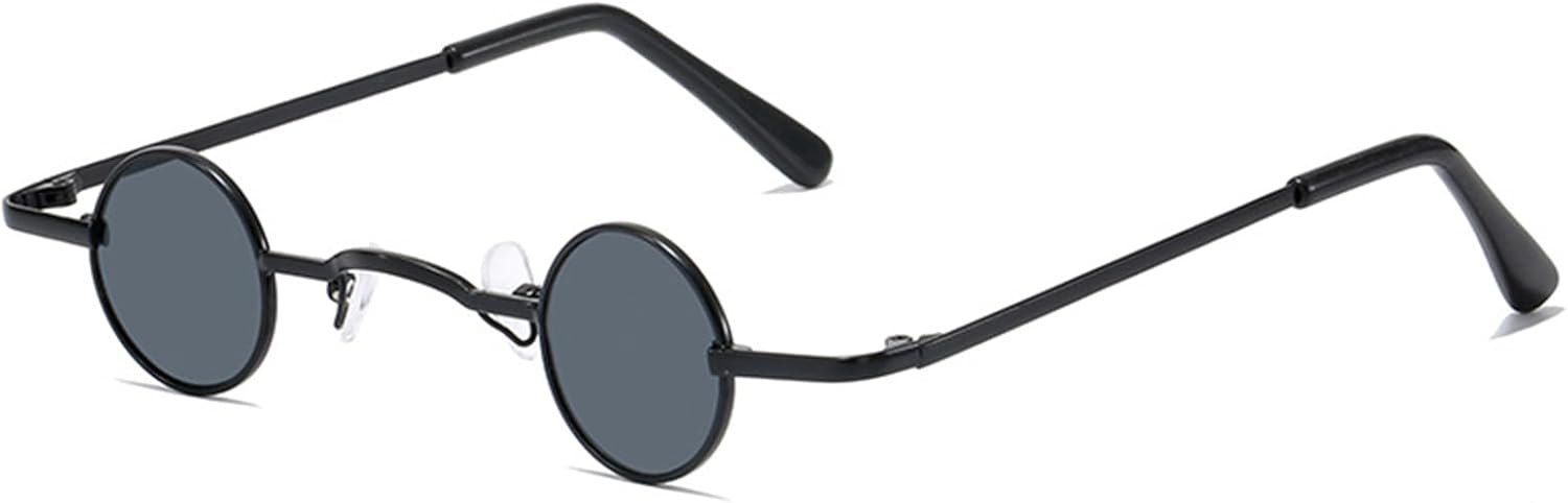 

Очки в стиле хиппи, круглые солнцезащитные очки в стиле стимпанк, готические солнцезащитные очки, маленькие круглые солнцезащитные очки, круглая металлическая оправа, винтажные солнцезащитные очки boxidixi