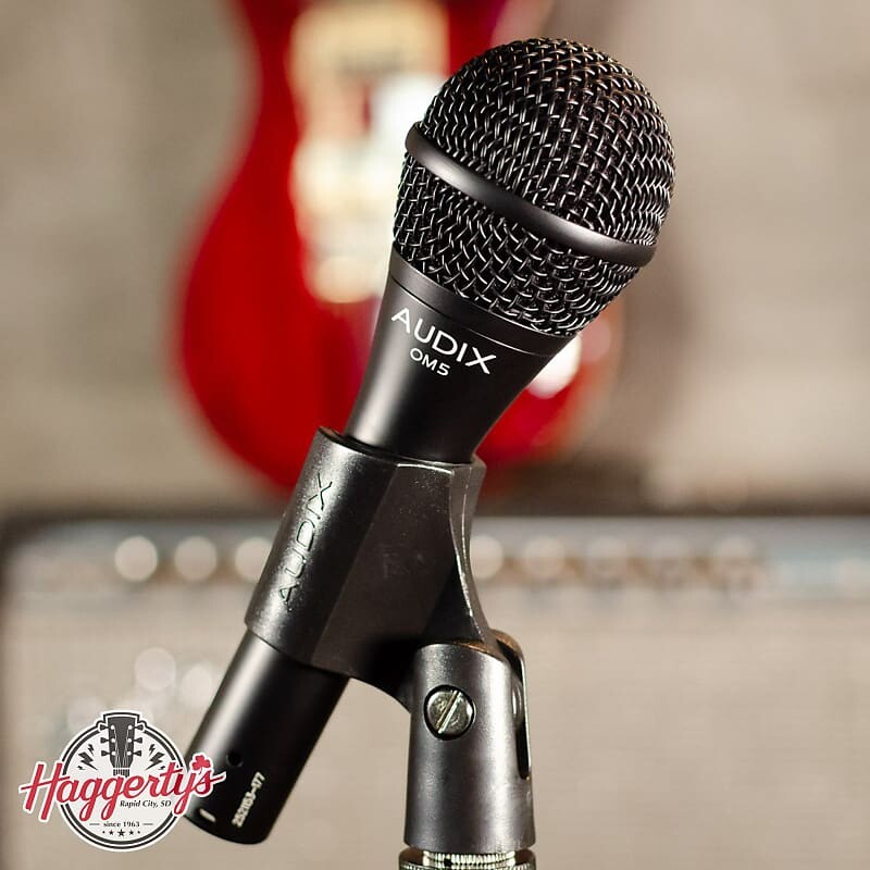 

Кардиоидный динамический вокальный микрофон Audix OM5 Handheld Hypercardioid Dynamic Vocal Microphone