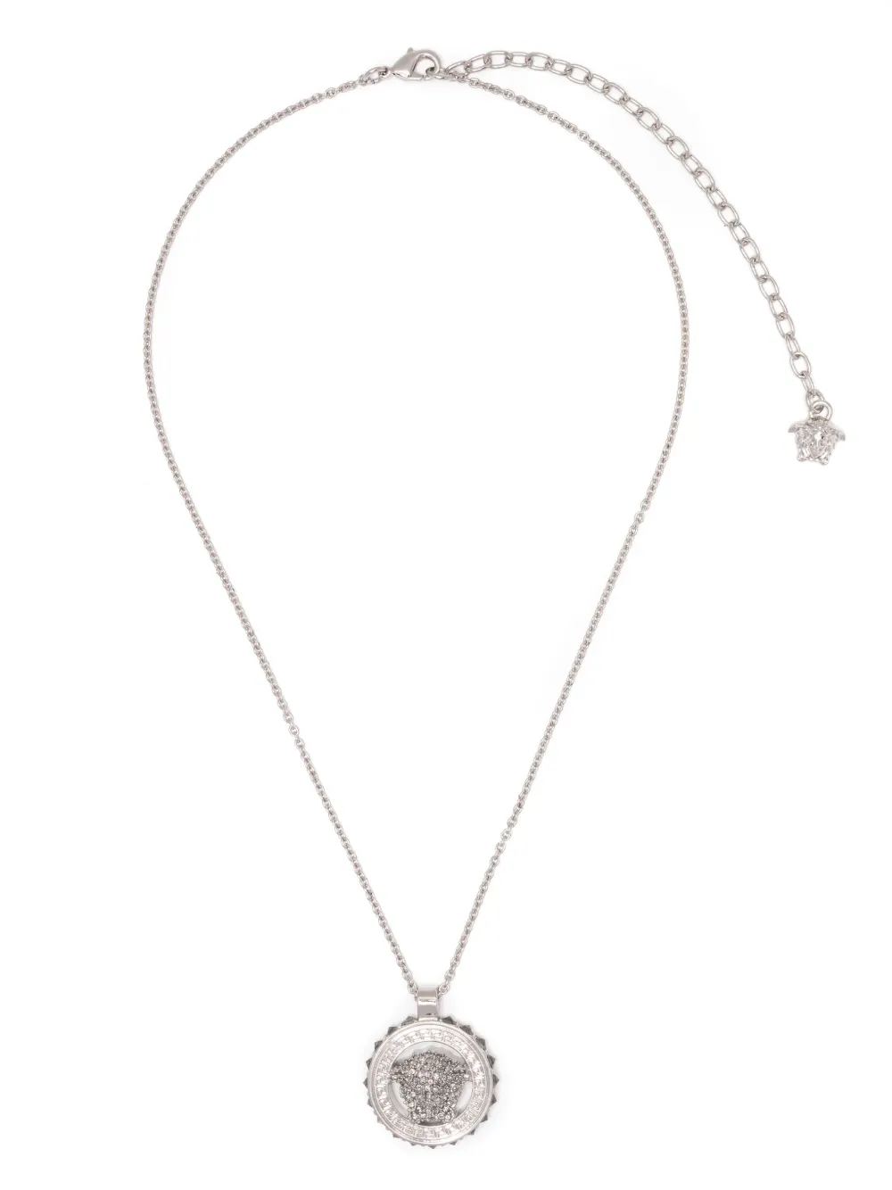 

Колье Crystal Medusa '95 VERSACE, серебяный