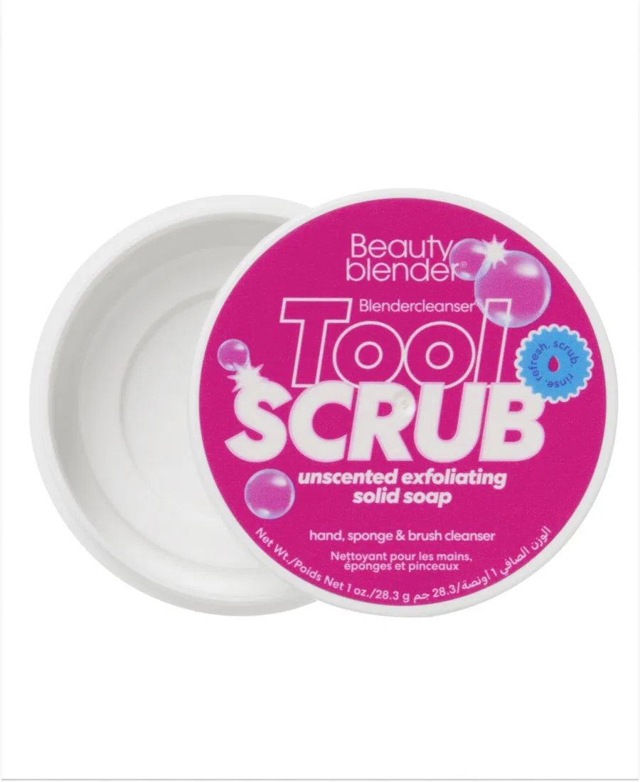 Твердое отшелушивающее мыло Blendercleanser Tool Scrub без запаха, 57 г Beautyblender — фото 3