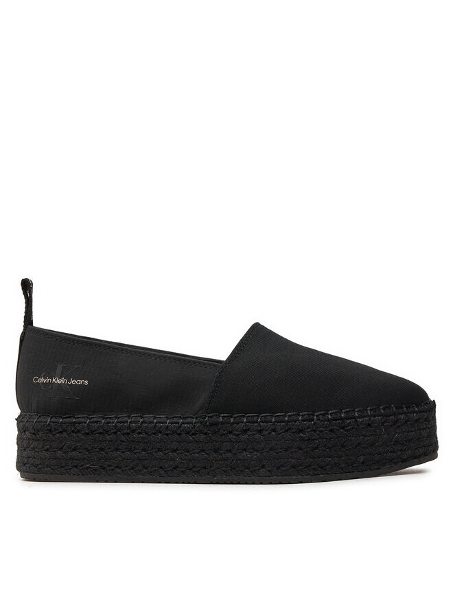 Эспадрильи Calvin Klein Jeans Platform Espadrille Mix Ml Mtl YW0YW01622, черный