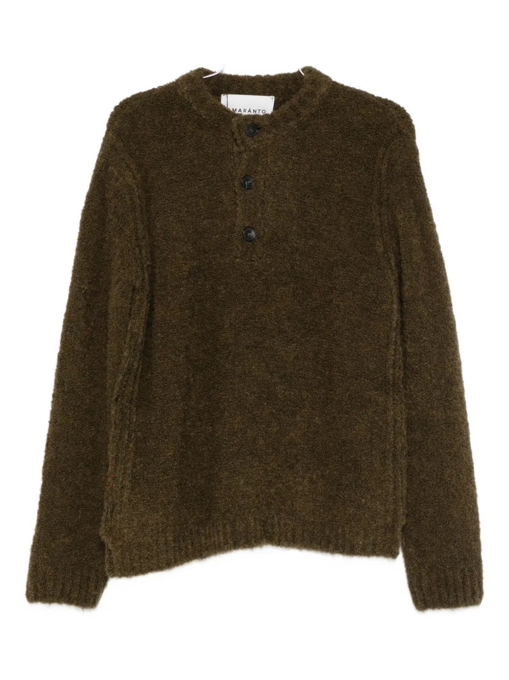 

Свитер на пуговицах Amaranto, зеленый