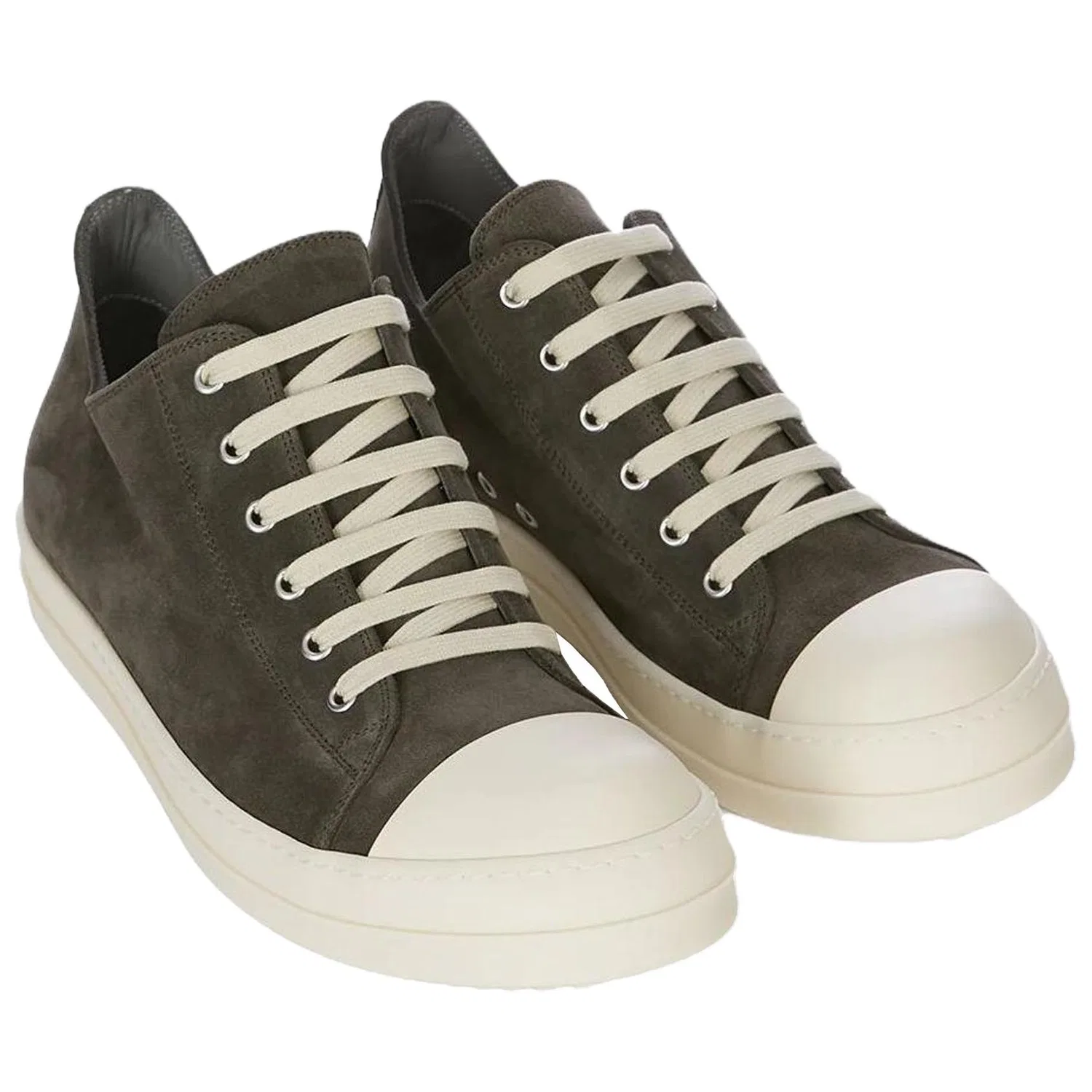 Кроссовки скейтбордические RICK OWENS Temple Low Green — фото 4