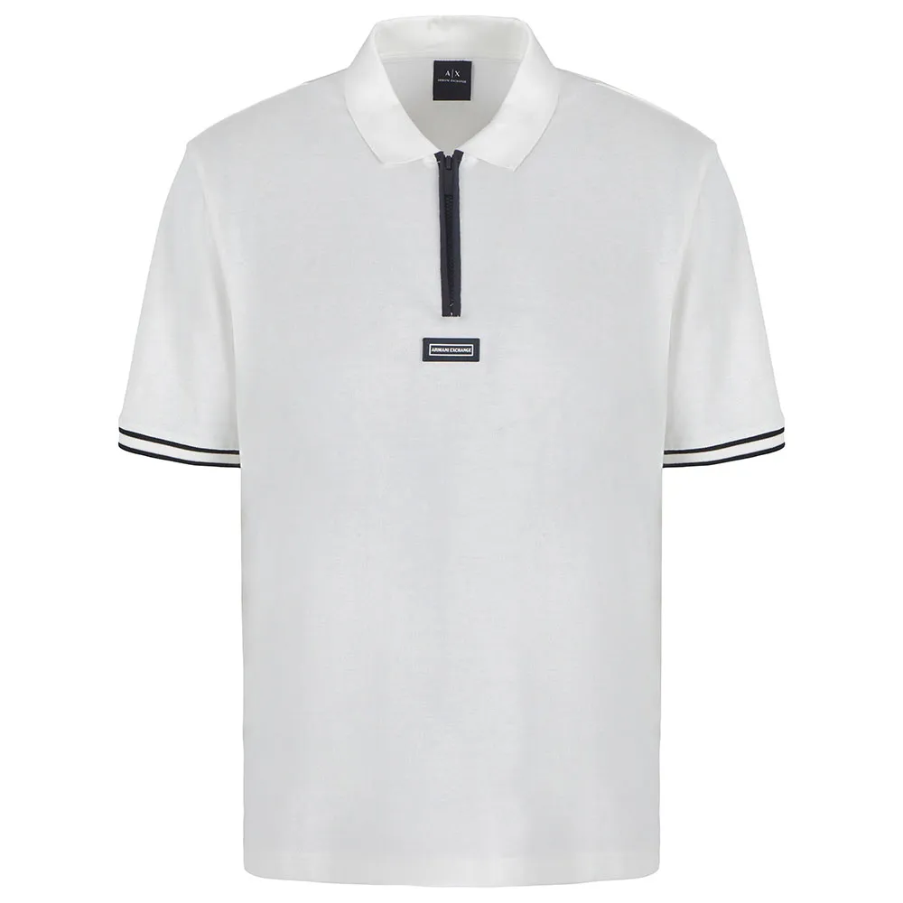 

Поло с коротким рукавом Armani Exchange XM000221_AF10366, белый