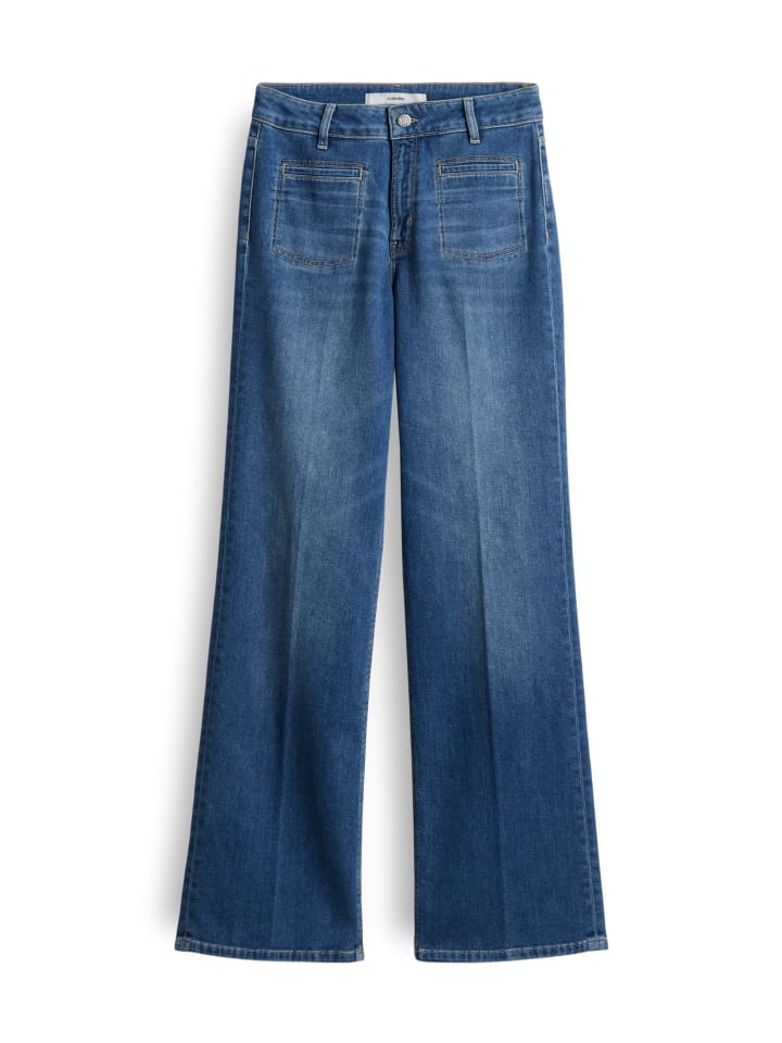 

Тканевые брюки someday., темно-синий